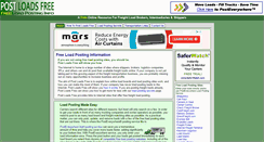 Desktop Screenshot of postloadsfree.com
